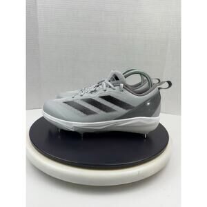 Adidas Adizero Instinct Women's Size 7 Gray Metal Softball Cleats IF8512 Shoes
